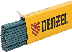 DENZEL Электроды DER-3, диам. 2,5 мм, 1 кг., рутиловое покрытие// Электрод DENZEL Электроды DER-3, диам. 2,5 мм, 1 кг., рутиловое покрытие//