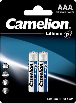 CAMELION (15240) Lithium BL2 FR03 (FR03-BP2, батарейка,1.5В) Батарейки