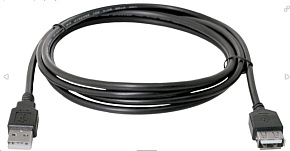 DEFENDER (87454) USB02-17 USB2.0 AM-AF, 5.0м Кабель