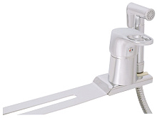 GOTA ROCIO G358610-GOTA Special Смеситель д/биде с гигиенической лейкой (планка на унитаз) d40 Смеситель для умывальника