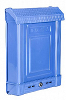 АЛЬТЕРНАТИВА М6179 с замком (синий) Ящик почтовый