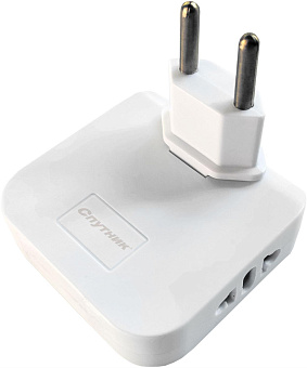 СПУТНИК SRP203 10А 3 гнезда-розетки Разветвитеь