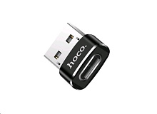 HOCO (6957531064138) UA6 Type-C (m) - USB (m) - черный Переходник