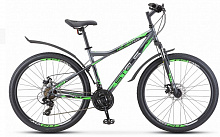 STELS Navigator-710 MD 27.5" V020*LU093864*LU085138* 18" Антрацитовый/зелёный/чёрный Велосипед