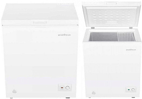 SNOWCAP CFM-151W 151 л (ларь, глухая крышка) белый