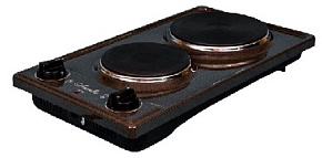 ЛЫСЬВА ЭПБ 22 рябчик коричневый, 2,2кВт Плита настольная