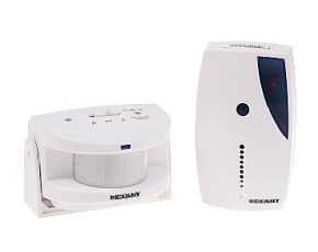 REXANT (46-0215) GS-215 звонок б/п с выносным датчиком движения Звонок
