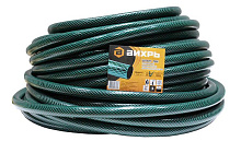 ВИХРЬ 73/7/2/1 Шланг поливочный ПВХ,трёхслойный армированный 3/4", 25м (зелёный) Шланг ВИХРЬ 73/7/2/1 Шланг поливочный ПВХ,трёхслойный армированный 3/