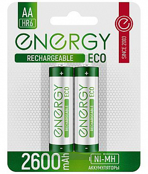 ENERGY Eco NIMH-2600-HR6/2B (АА) 104989 Аккумулятор