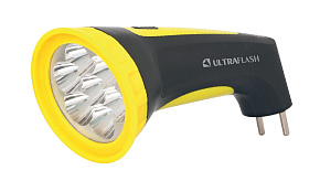 ULTRAFLASH (12868) LED3807M черный/желтый Светодиодный фонарь