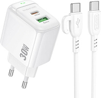 BOROFONE (6941991113895) BAS45Aaa 2USB 3.0A PD 30W QC3.0 СЗУ