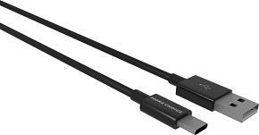 MORE CHOICE (4627151196022) K24a USB 2.1A Type-C черный - 1,0m Кабель