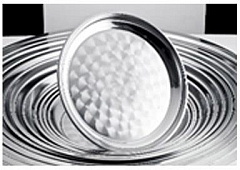 MALLONY Поднос/блюдо для сервировки, CASUAL, размер: 34*2,7 см из нержавеющей стали (108424)