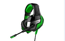 SMARTBUY (SBHG-9200) RUSH CRUISER черно-зеленый Гарнитура