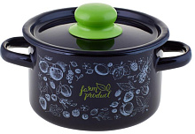 APPETITE 1с15с/1 Berry эмал цил 1,5л Кастрюля