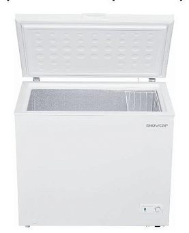 SNOWCAP CF-150Е 150л (ларь, глухая крышка) белый Морозильный ларь SNOWCAP CF-150E