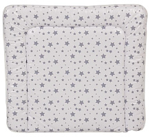 POLINI Матрас для пеленания Polini kids Звезды на комод, 77х72 см, белый-серый (1кор) Матрас POLINI Матрас для пеленания Polini kids Звезды на комод, 