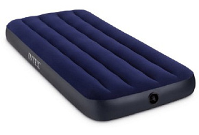 INTEX Матрас надувной CLASSIC DOWNY AIRBED FIBER-TECH 76x191x25 см (в коробке) Арт. 64756 Матрас надувной