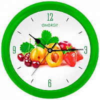 ENERGY ЕС-112 фрукты (009485) Часы настенные