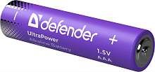 DEFENDER (56025) LR03-4BL ААА, блистер, 4 шт.,UltraPower Батарейки