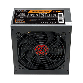 GINZZU (17487) SB500 ATX, 12CM fan Блок питания