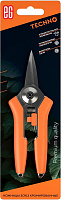 ЕГ (808) Techno Ножницы 3CR13 хромир оранжевый, сталь Садовые ножницы