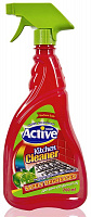 ACTIVE Средство для чистки кухонных поверхностей 700 мл. Спрей Red (512501101) Средство для чистки кухонных поверхностей