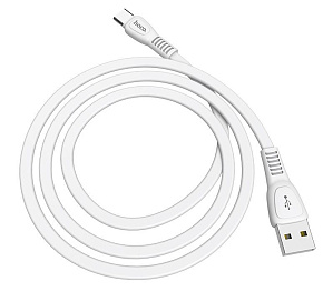 HOCO (6931474711700) X40 USB (m)-Type-C (m) 1.0м - белый Дата-кабель Type-C