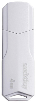 SMARTBUY (SB4GBCLU-W) UFD 2.0 004GB CLUE White Флэш-напокитель