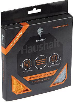 LEONORD 104909 Набор салфеток из микрофибры