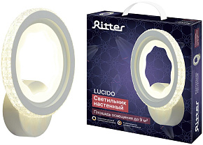 RITTER 51642 6 LUCIDO 24Вт белый Светильник настенный светодиодный бра