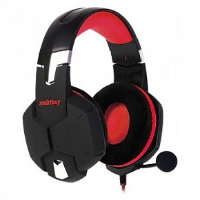 SMARTBUY (SBHG-2200) RUSH VIPER черно-красный Наушники-гарнитура