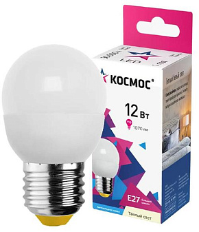 КОСМОС LKELED12WGL45E2730 Лампа светодиодная