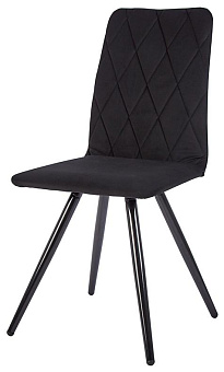 POLINI Home Rio SM, черный-черный (2 кор.) Стул обеденный POLINI Home Rio SM, черный-черный (2 кор.)