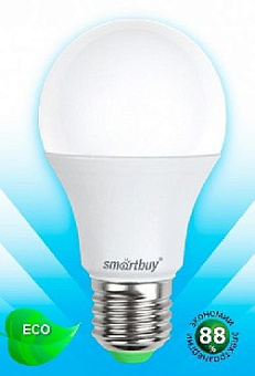 SMARTBUY (SBL-A60-09-30K-E27-N) 9W/3000/E27 Лампа светодиодная
