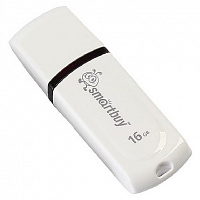 SMARTBUY (SB16GBPN-W) 16GB PAEAN WHITE флешка