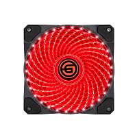 GINZZU LED 12LR33 (красный) (17614) Вентилятор