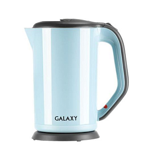 GALAXY GL 0330 blue (1,7л. металл/пластик) Чайник электрический