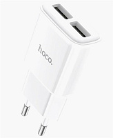 HOCO (6931474749499) СЗУ HOCO C88A Star round dual port белый СЗУ HOCO (6931474749499) СЗУ HOCO C88A Star round dual port белый