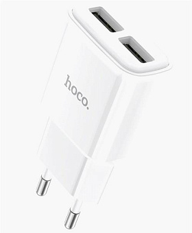 HOCO (6931474749499) СЗУ HOCO C88A Star round dual port белый СЗУ HOCO (6931474749499) СЗУ HOCO C88A Star round dual port белый