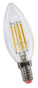 UNIEL (UL-00002862) LED-C35-5W/NW/E14/CL/DIM GLA01TR Лампочки светодиодные