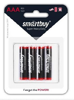 SMARTBUY (SBBZ-3A04B) R03-4BL Элементы питания