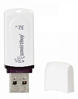 SMARTBUY (SB32GBPN-W) 32GB PAEAN WHITE Флешка