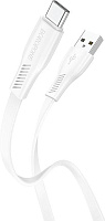 BOROFONE (6974443387124) BX85 USB 3.0A для Type-C White 1 м Кабель