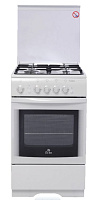 DE LUXE 5040.44Г (952100) бел Плита газовая