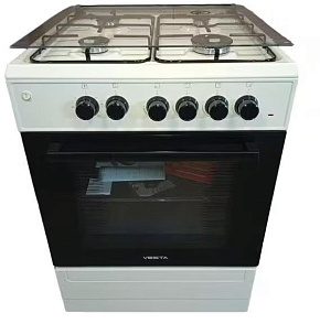 VESTA Valencia VGE 10-E Бежевый ГК Комбинированная плита