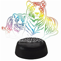 UNIEL (UL-00008403) ULI-M508 RGB/3AA TIGER FAMILY/BLACK ЭЛЕКТРИКА