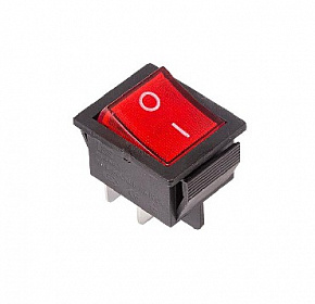 REXANT (36-2330) выключатель клавишный (RWB-502, SC-767, IRS-201-1) красный (50)