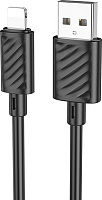 HOCO (6931474783301) X88iUSB 2.4A Lightning 8-pin черный - 1,0m Кабель