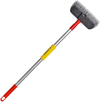CLIM ART CA-SB-08 телескопическая с щеткой 20 см, мягкой щетиной 80-130см (CLA00178) Щетка
